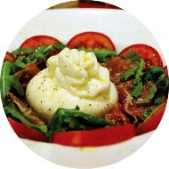 Burrata salad