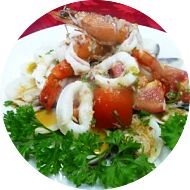 Salade crustaces
